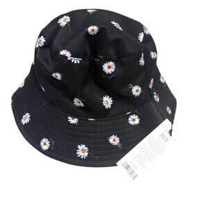 new adult Alice + Olivia one size reversible daisy bucket hat A3 3074
